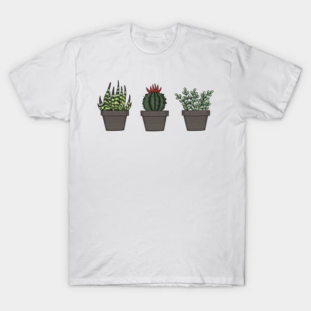 Cactus T-Shirt by valentinahramov